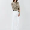 Ilda Shirt in Natural Python