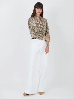 Ilda Shirt in Natural Python