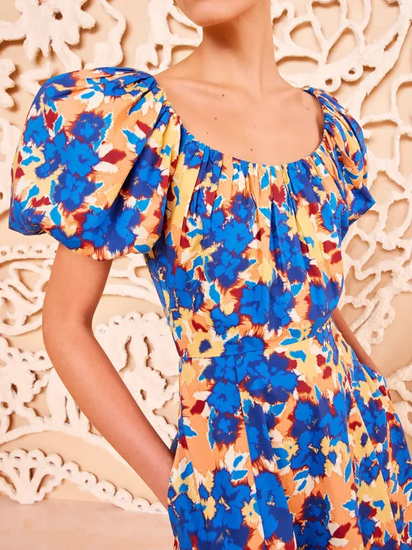 Imara Dress in Wildflower