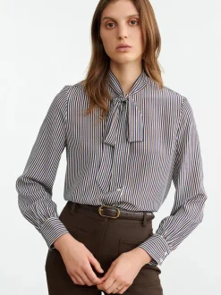 Irina Top in Ivy Navy Stripe