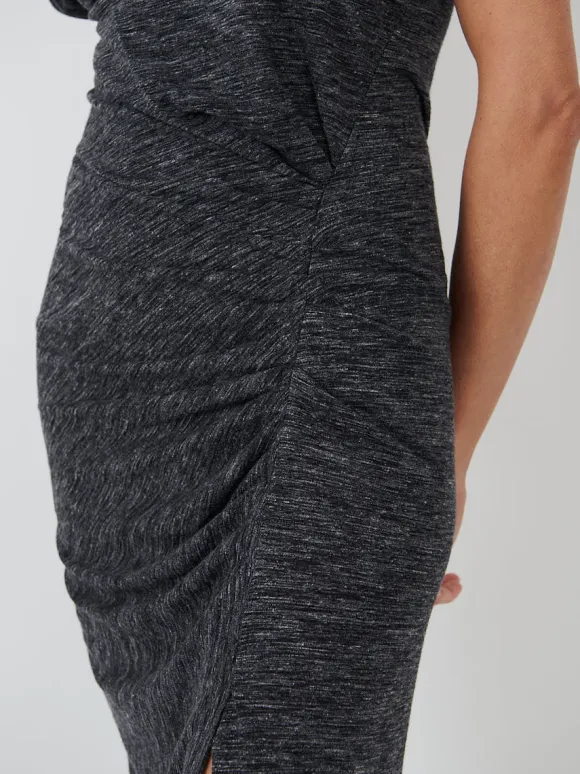 Isabella Dress in Anthracite