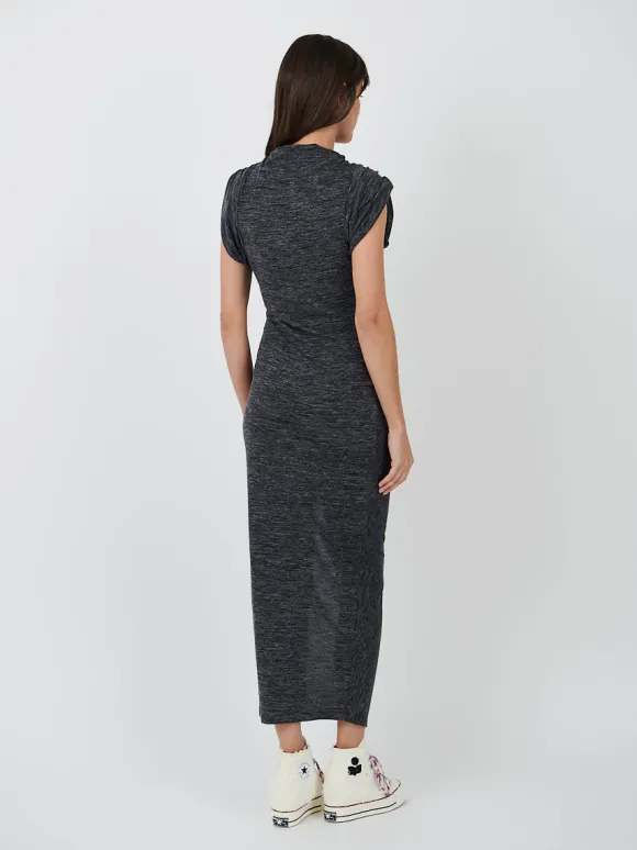 Isabella Dress in Anthracite
