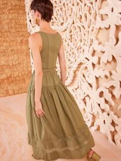 Isadora Dress in Lichen