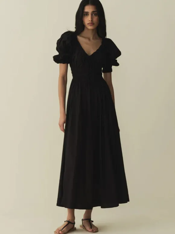 Ischia Dress in Black