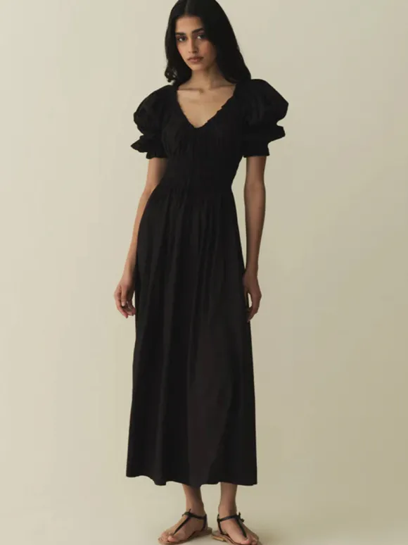 Ischia Dress in Black