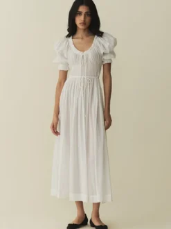 Ischia Dress in Salt