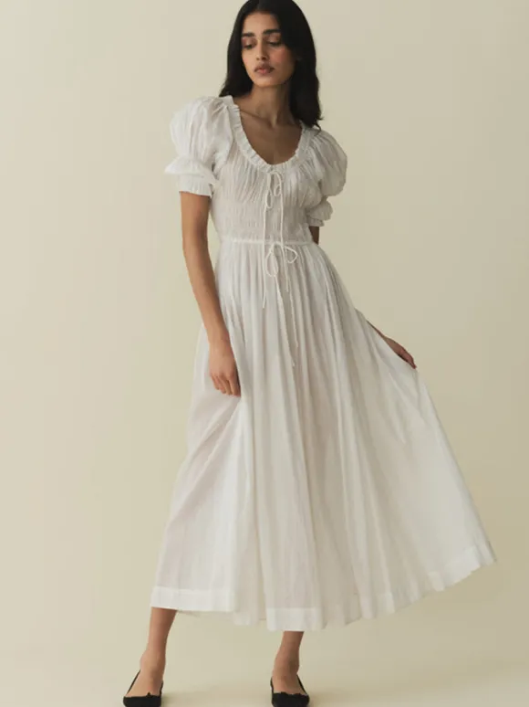 Ischia Dress in Salt