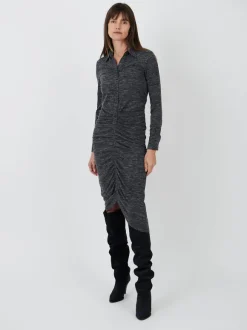 Ivalia Dress in Anthracite