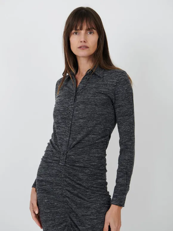 Ivalia Dress in Anthracite