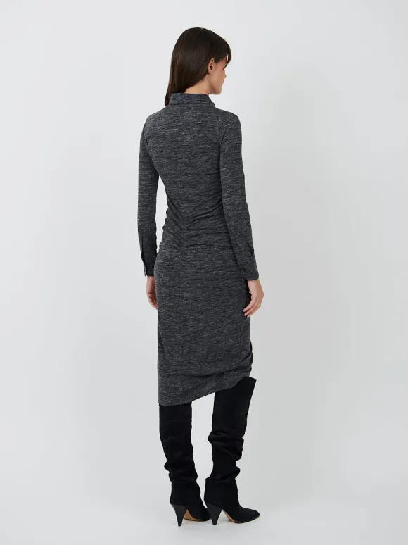 Ivalia Dress in Anthracite