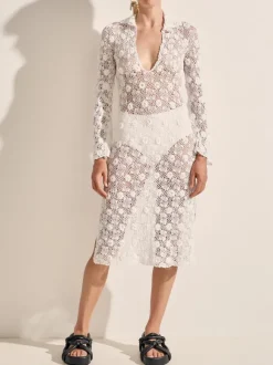 Janus Dress in White