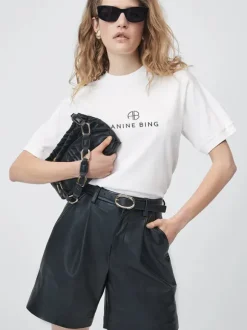 Jaylin Tee Monogram in Ivory