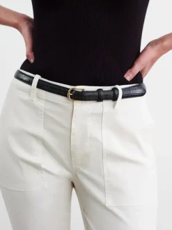 Jenna Pant in White