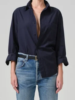 Kayla Shirt in Navy