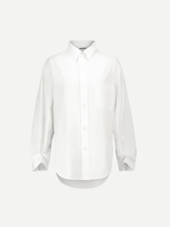 Kayla Shirt in Optic Whie