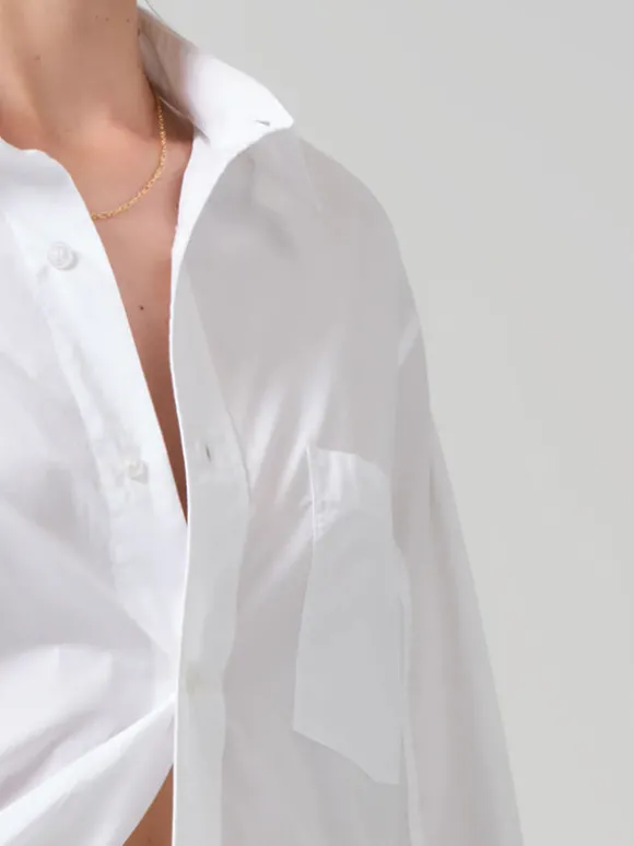 Kayla Shirt in Optic Whie