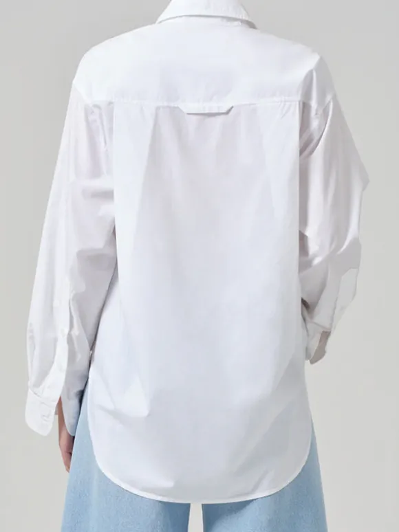 Kayla Shirt in Optic Whie
