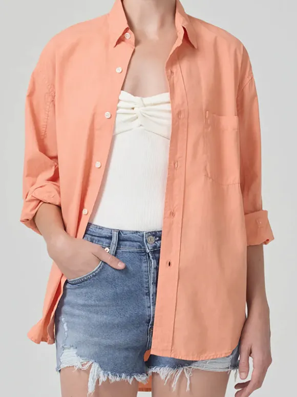 Kayla Shirt in Papaya