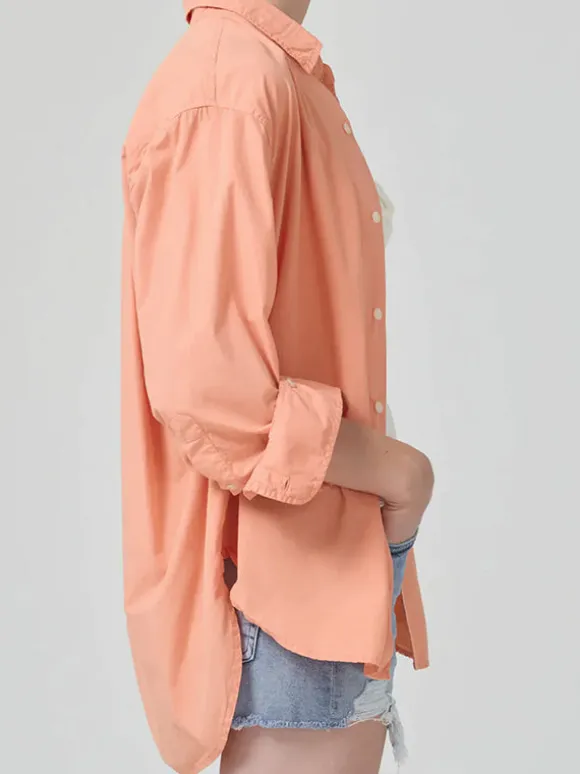 Kayla Shirt in Papaya