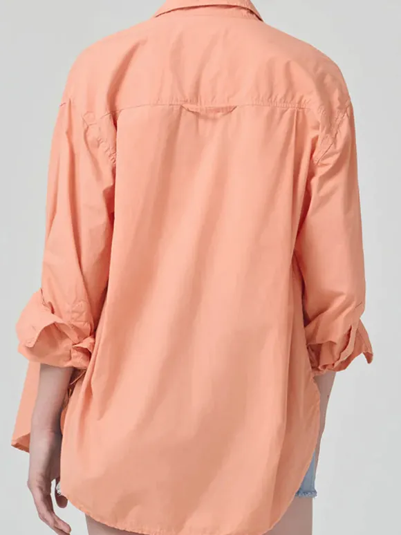 Kayla Shirt in Papaya