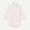 Kayla Shirt in Raspberry Stripe
