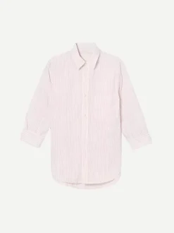 Kayla Shirt in Raspberry Stripe