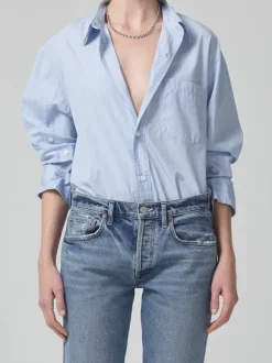 Kayla Shirt in Sky Way Stripe
