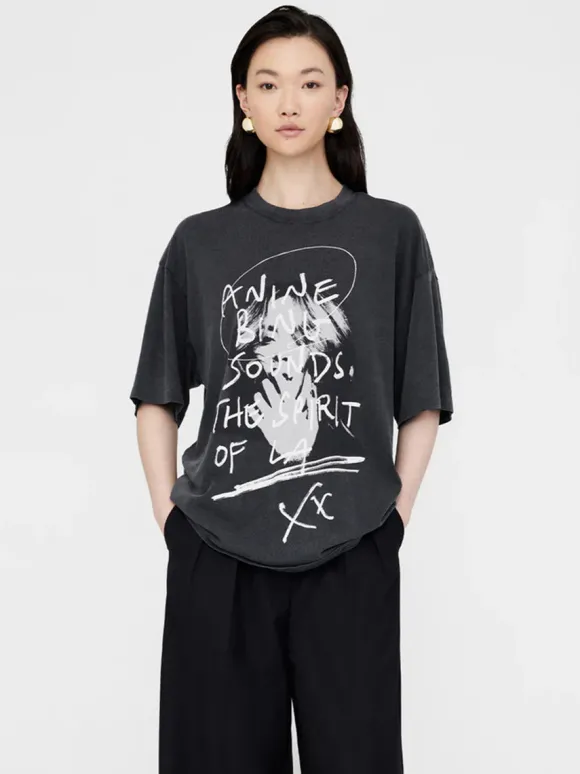 Kent Tee Spirit in Washed Black