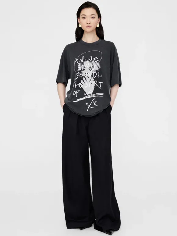 Kent Tee Spirit in Washed Black