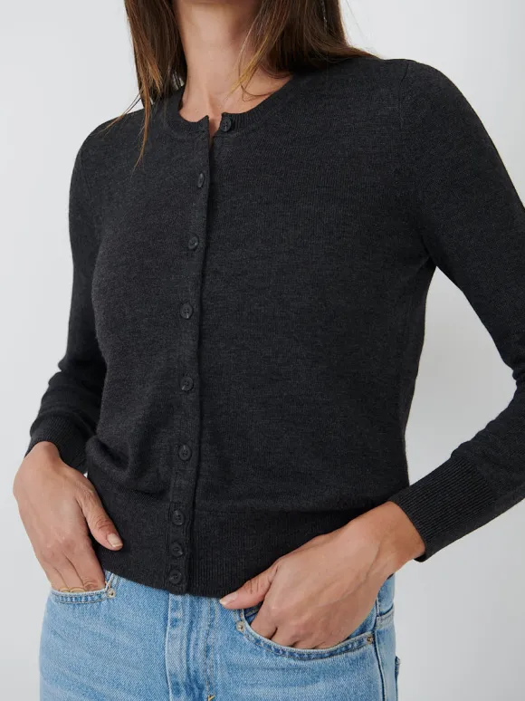 Kleo Cardigan in Anthracite