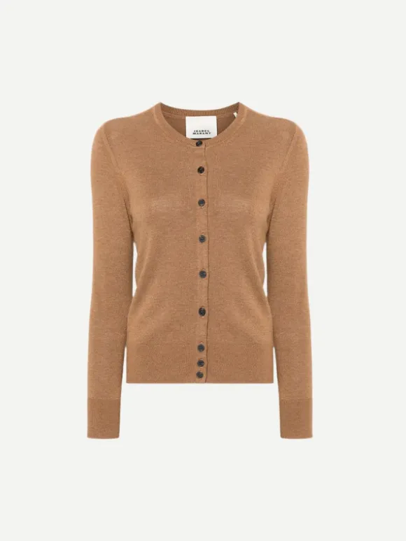 Kleo Cardigan in Camel