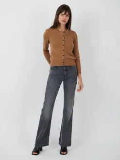 Kleo Cardigan in Camel