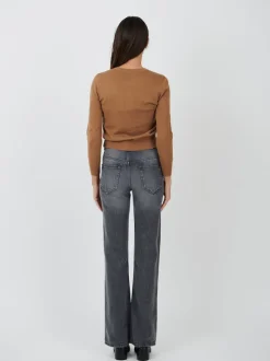 Kleo Cardigan in Camel