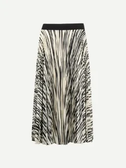 Korine Skirt In Ecru Multi