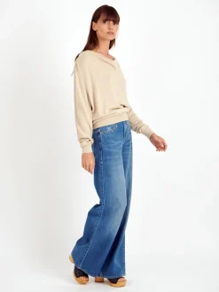 Kristen Pullover in Beige