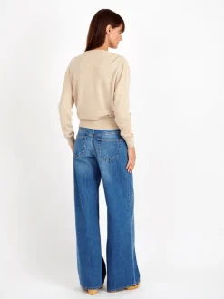 Kristen Pullover in Beige