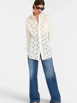 Lacey Better Than Your Boyfriends Shirt in Solid Ivory