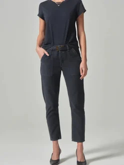 Leah Cargo in Washed Black