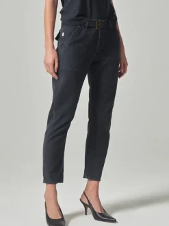 Leah Cargo in Washed Black