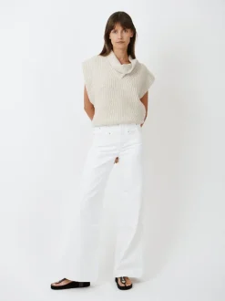 Lemony Pant in White