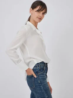 Leona Shirt in Natural White