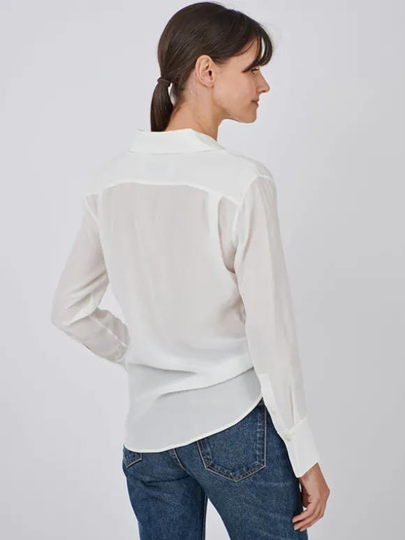 Leona Shirt in Natural White