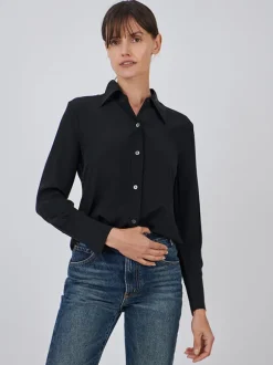 Leona Shirt in True Black