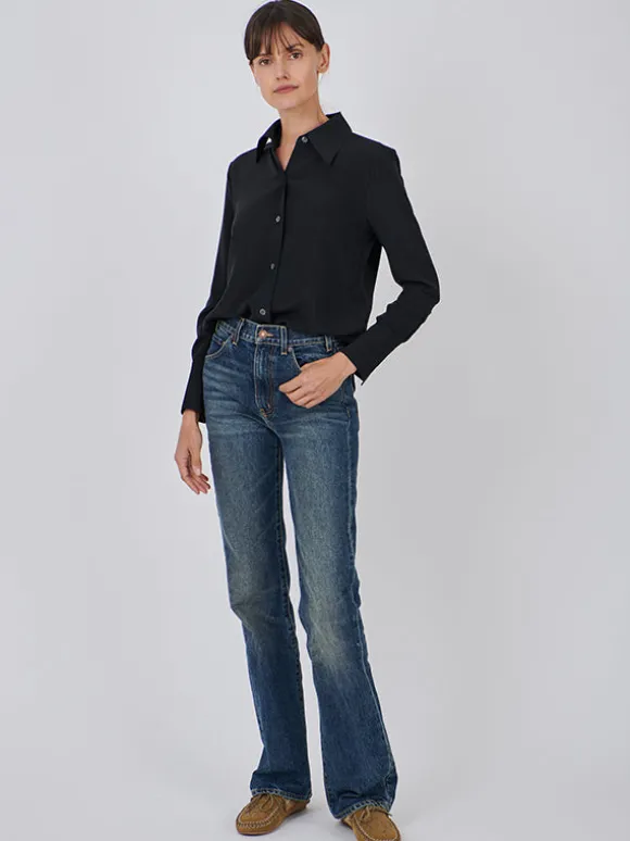 Leona Shirt in True Black
