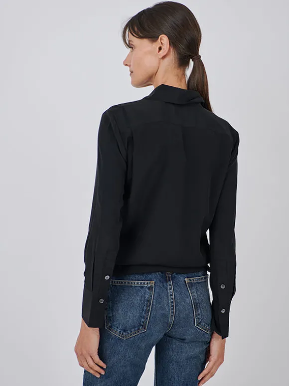 Leona Shirt in True Black