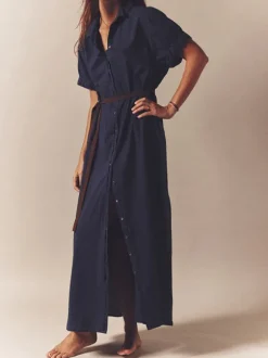 Linnet Dress in Navy