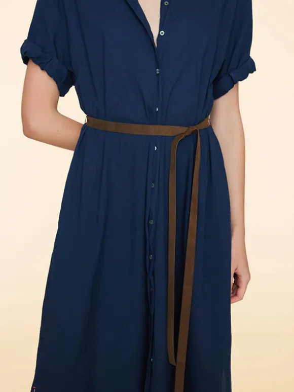 Linnet Dress in Navy