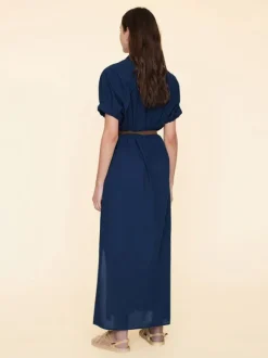 Linnet Dress in Navy