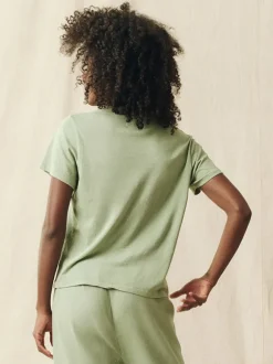 Little Tee in Pistachio