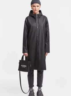 Long Black Stockholm Raincoat
